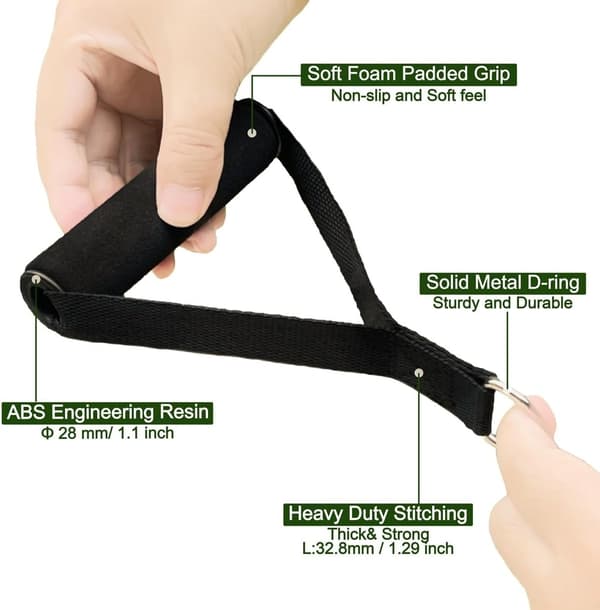 Resistance Bands for Exercise, Workout Bands for Home Gym, Stretching, Strength Training, Physical Therapy