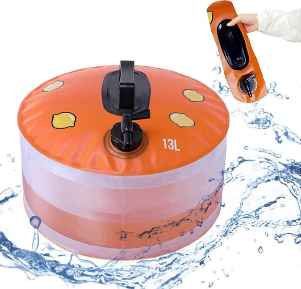 Water Container Camping Water Container, Foldable Water Container, Lightweight Water Carrier with Handle Portable Water Tank