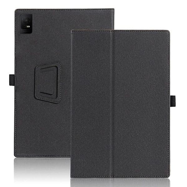 Case for TCL Tab 10 Gen 2 Tablet, Stand, Skin-Friendly PU Leather, Full Protective Case - Black {Fyn10}
