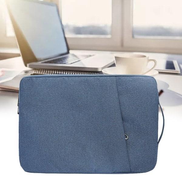 Vattentät bärbar datorväska 13,3 14 15 15,6 tum för iPad för Macbook Air Pro Laptopväska Datorportfölj Svart Svart 15,6 tum Grey