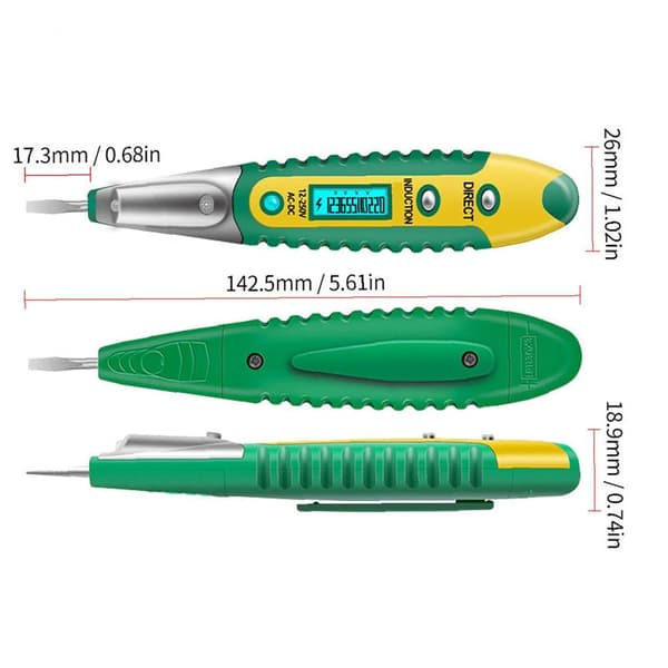 Spænding Digital Tester Digital Test Pen Tester Elektrisk Volt