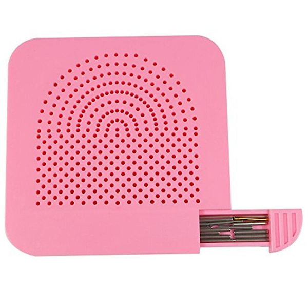 Quillingbräda med Förvaring för Pappershantverk Winder Roll Kvadratisk Hantverk DIY Verktyg (rosa)Rosa Pink