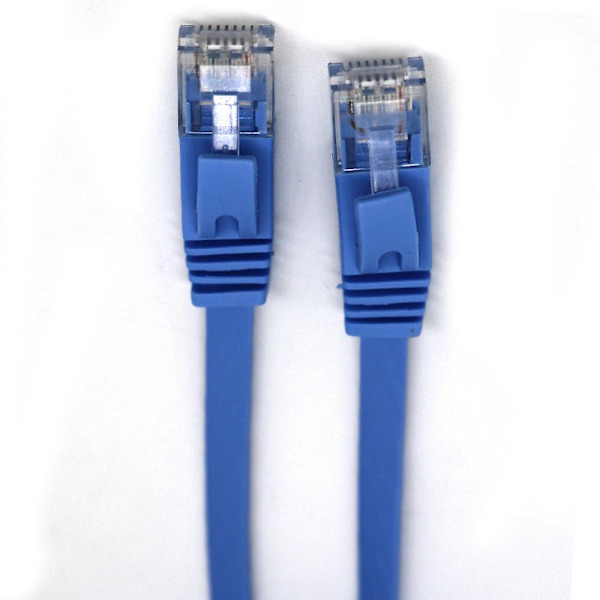5m RJ45 Ethernet-nätverkskabel Platt Patch Router Intressant LotBlue5m
