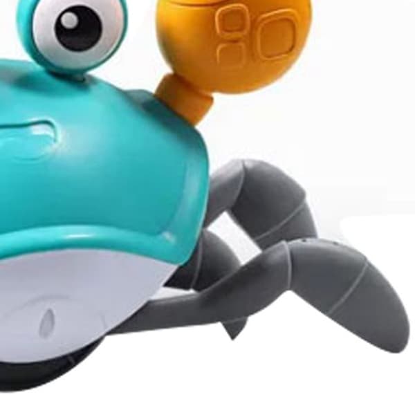 Crawling Toy Automatic Obstacle Avoidance Robot USB Rechargeable With Lights And Music