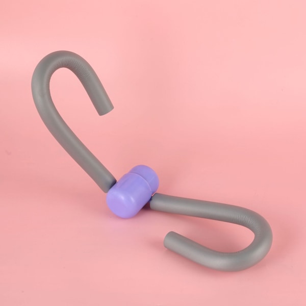 Grå yogatillbehör Motståndsband lätt att förvara, för stretching av mage/midja/arm/ben Slankningsträning
