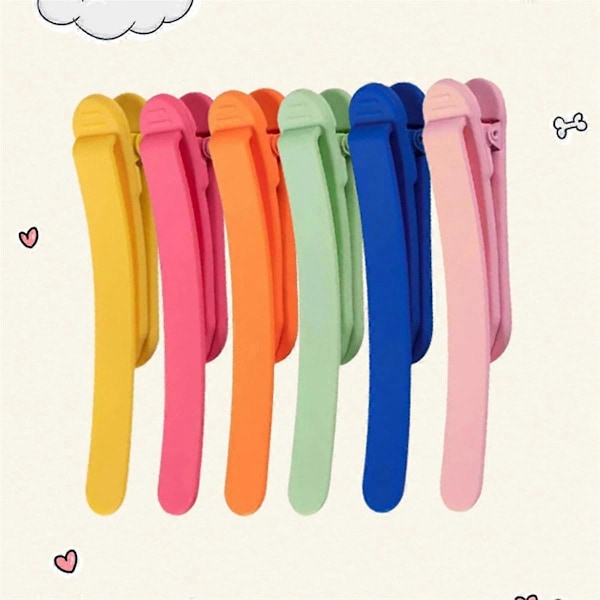 6-pakk Smart-kirjanmerkki, Silikonikirjanmerkki, Kirjanmerkkitarvikkeet Lukijoille, Kirjanmerkit Miehille ja Naisille [DB] Multicolor