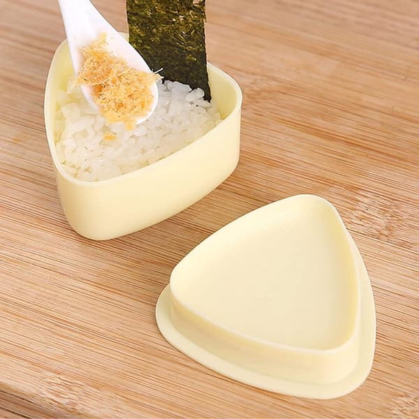 form - Trekantet - sushiformer - sushiform - Risboldsform - Sushi - sæt - Små - forme - selv - produktionssæt - Risboldsmaskine