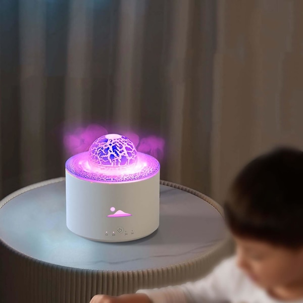 Flame Planet Aroma Diffuser Hvid