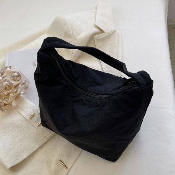 Handväska för kvinnor Matchande axelväska Underarmsväska Stor kapacitet Mummyväska Gul