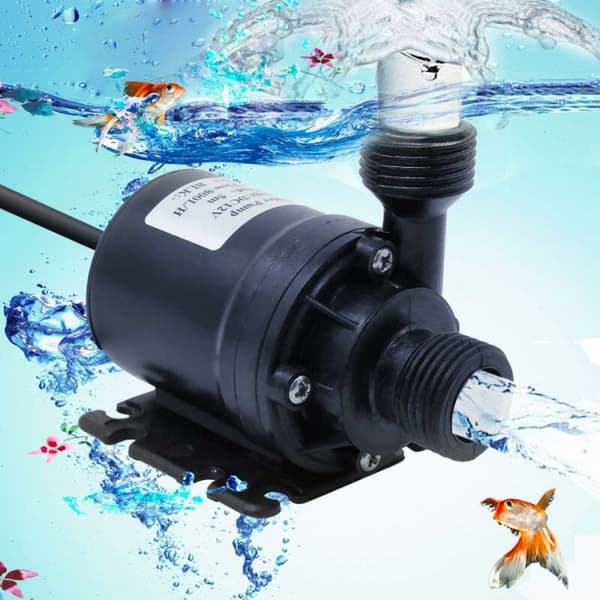 12V DC 800L/H 5M Submersible Water Pump, Amphibious Pump Suitable