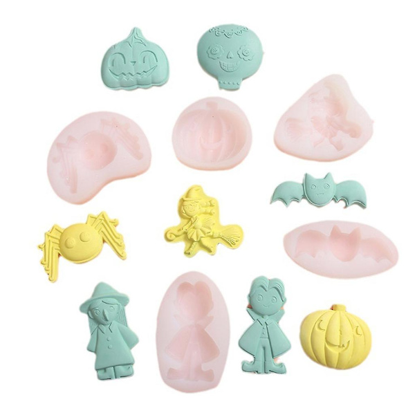 Stil 3 Halloween Bage Cookie Form Fondant Chokolade Form Kage Dekoration Værktøj Stil 3