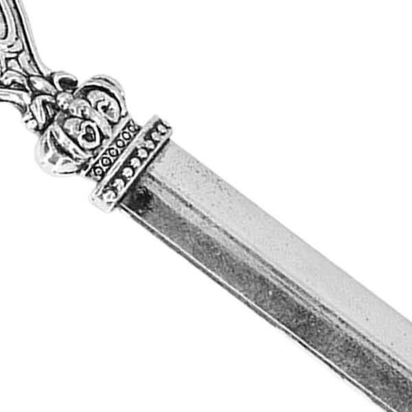 Bærbar vintage brevkniv i metall (c-stil) 1 stk