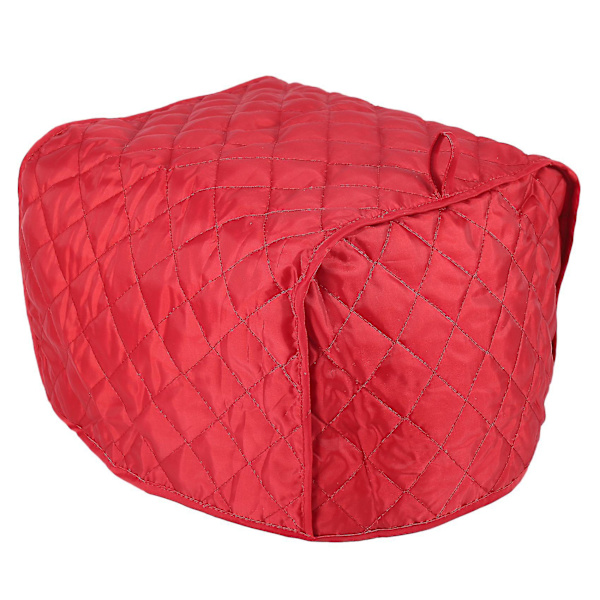 Polyester Quiltet Fire-Slice Brødrister Apparat Støvbeskyttelsesdækning (rød)