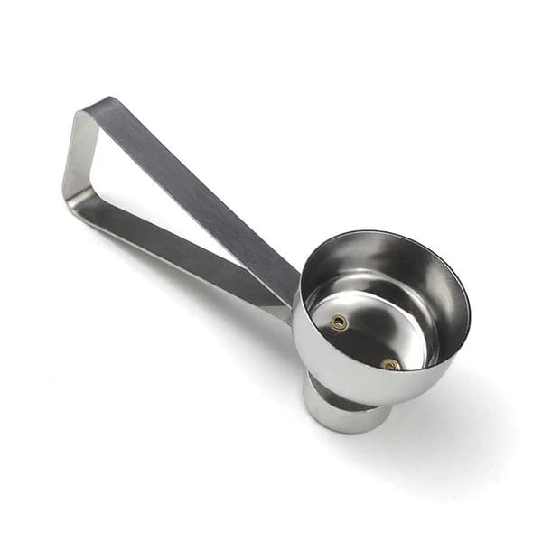Eggkoker, eggåpner og skjærer for hard- og bløtkokte egg