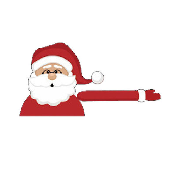 Joulu Tarra Joulupukki Aaltoilee Säältä Suojattu Takalasin Pyyhkijän Koriste Coconut Santa