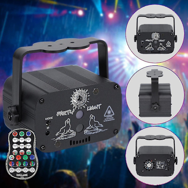 480 mønstre Laserprojektor Scene Lys Led Rgb Dj Disco Ktv Show Party Belysning