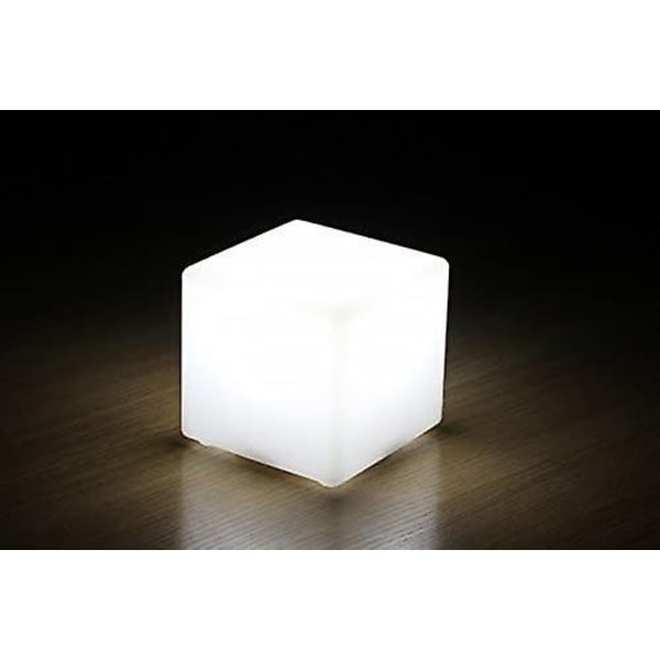 1 stk LED-kube 10 x 10 x 10 cm Lyskube / Bordlampe 16 Farger Fargeskiftende / Justerbar Intensitet