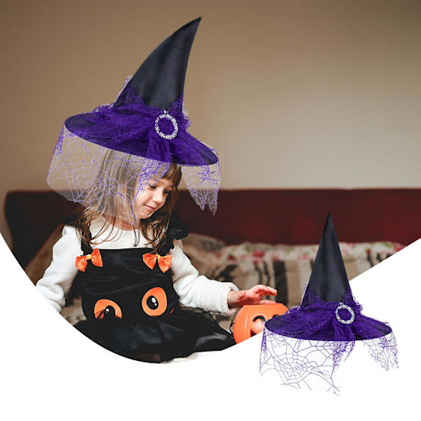 Mesh Spænde Troldmandshue Violet