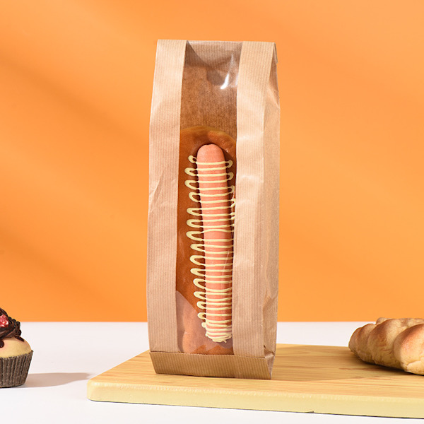20 Stykker Kraftpapir Slik Bryllup Emballageposer Genanvendelige Poser