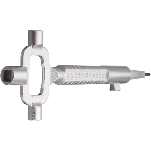 Låssmedverktyg Multifunktionell Cylindermätare Kamvridare Spindelvridare (1 st, Silver)