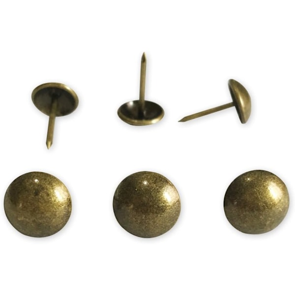 Stoppningsnubb Vintage Möbel Dekorativ för Fåtölj Soffa Träföremål Hårdvara Möbeltillbehör (9*12mm) 500 st