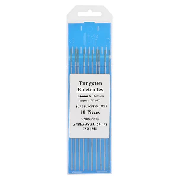 AC TIG Welding Green Tip Tungsten Electrode 2.0x150mm 10pcs