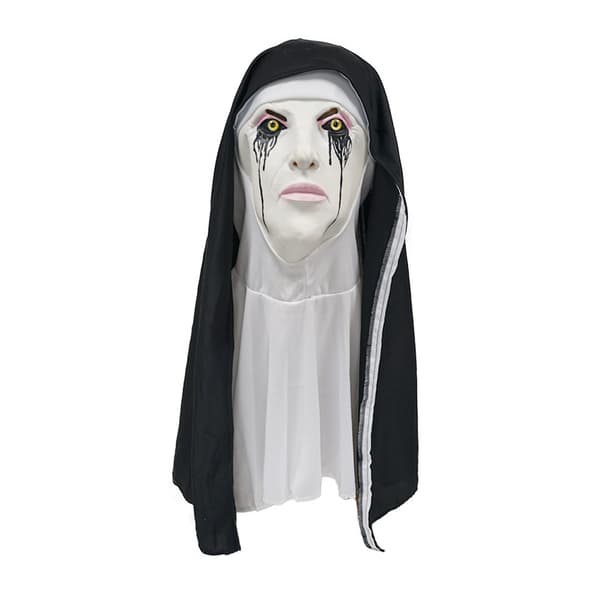 Head Model C The Conjuring 2 Nun Mask Halloween Scary Makeup Mask