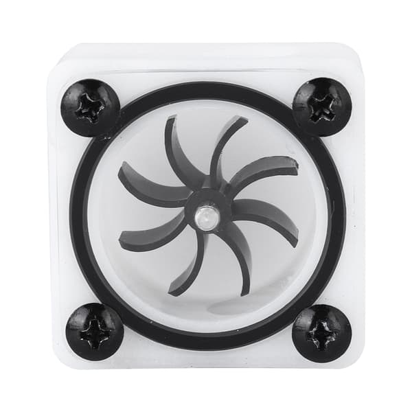 G1/4 Thread Rotating Speed Water Cooling Flow Meter For PC Water Cooling System (2-way)