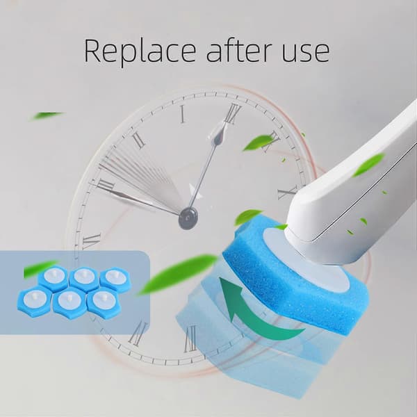 36 Pcs Toilet Brush Replacement Head, Toilet Brush Replacement, Toilet Cleaner Replacement