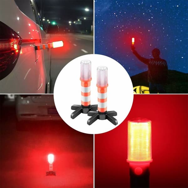 LED Høykvalitets Varsellys Strobelys, Vei Varselsignal