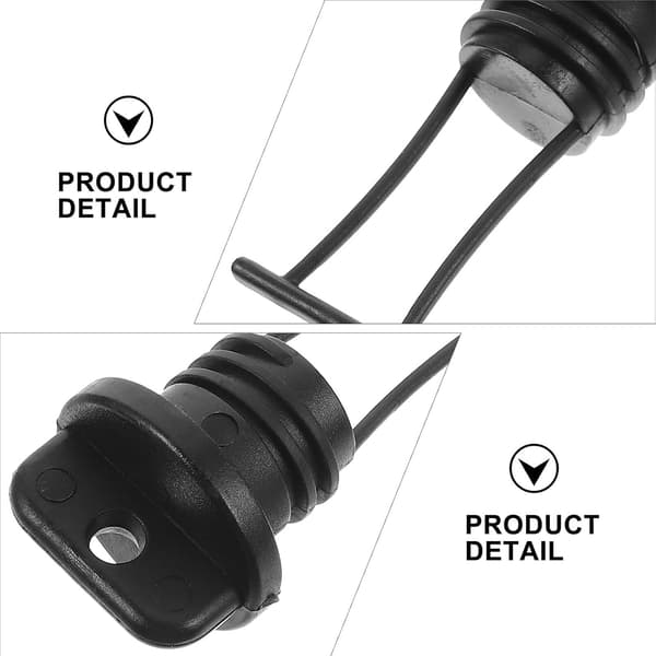 4st Hull Drain Plug Kit for Kayak Scupper Plug Stopper Threaded Bung Replacement for Kayak and Boat