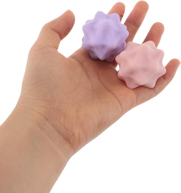 2 stk. Plantar Fascia Ball Trigger Point Rullende Kugle Multifunktionelle Massagebolde