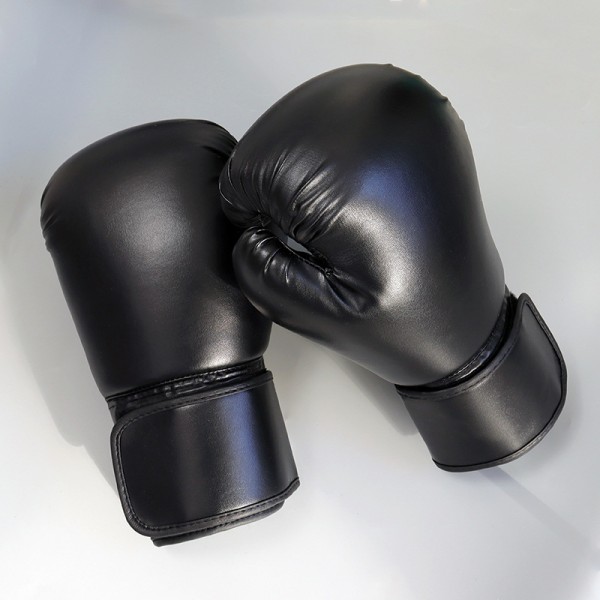 Boxningshandskar, PU-lädermaterial Boxningshandskar för Taindia thaiboxning, sportboxningshandskar - 8oz