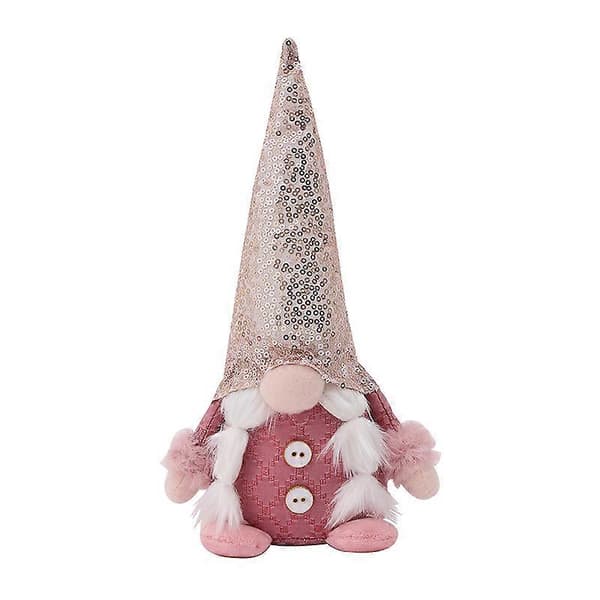 2-pack Jul Tomte Plysch Elf Docka Juldekoration