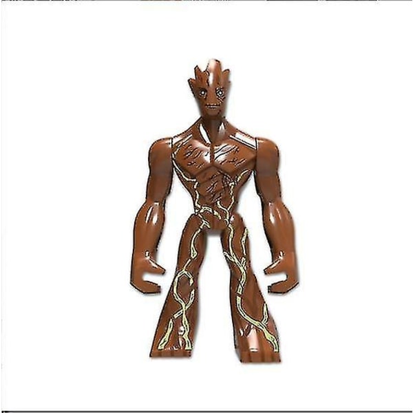 Big Tree Man 7,5 cm Super Sankari Suuret Rakennuspalikat Minifiguurit Lasten Roolileikkilelut