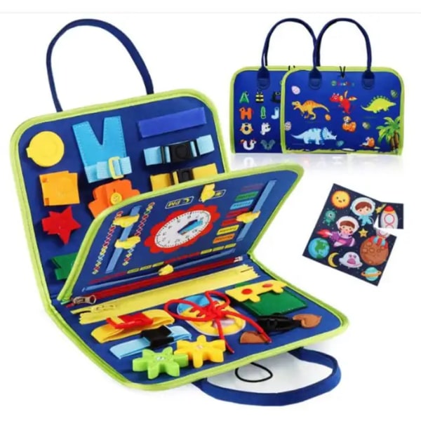 Kids Toys 2 3 4 Years - 5 Layers Toys 1 2 Years Sensory Activity Board Early Education Game for Children 2 3 4 Years