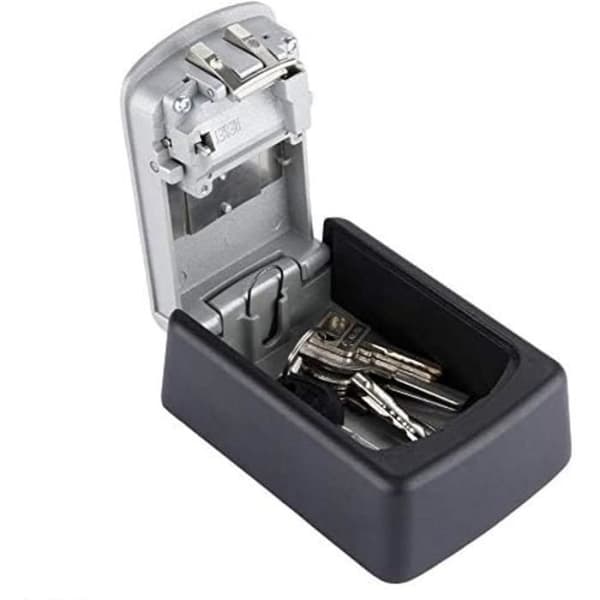 Wall Mounted Key Safe - YYV - 4 Digit Combination Lock - Black - 8kg - Weatherproof