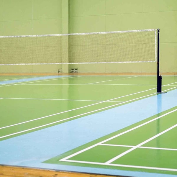 Badminton Turnering Net med Tov Kabel 13.5 FT, Bærbar Badminton Net med Nem Foldning