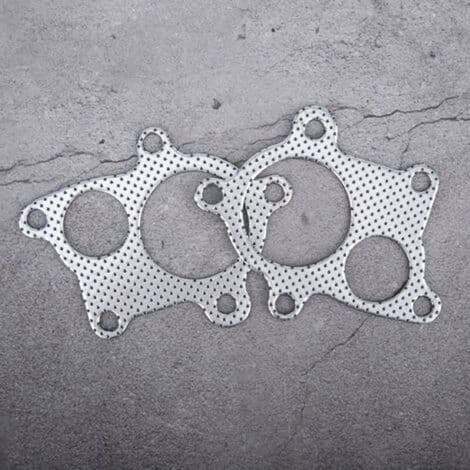 Sett med 2 femboltede downpipe-pakninger for T3 T4 T04E, PSI biltilbehør for eksos