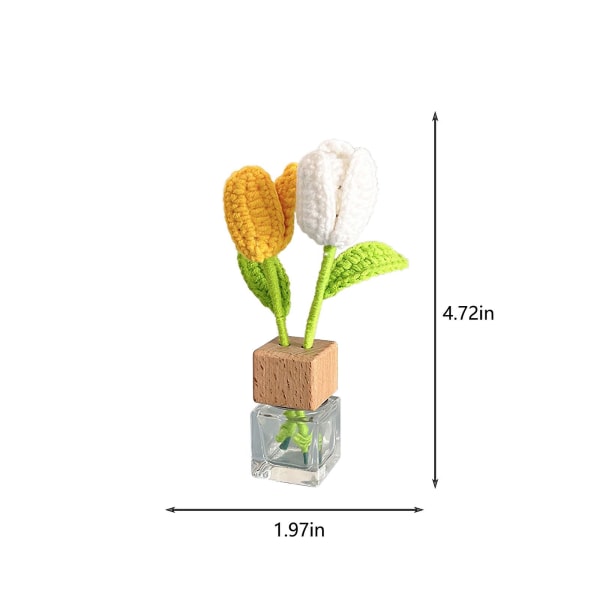 Bilvevd Aromaterapi Simulert Bukett Atmosfære Uttak Klipp, Mini Vevde Tulipaner, Solsikke, An B