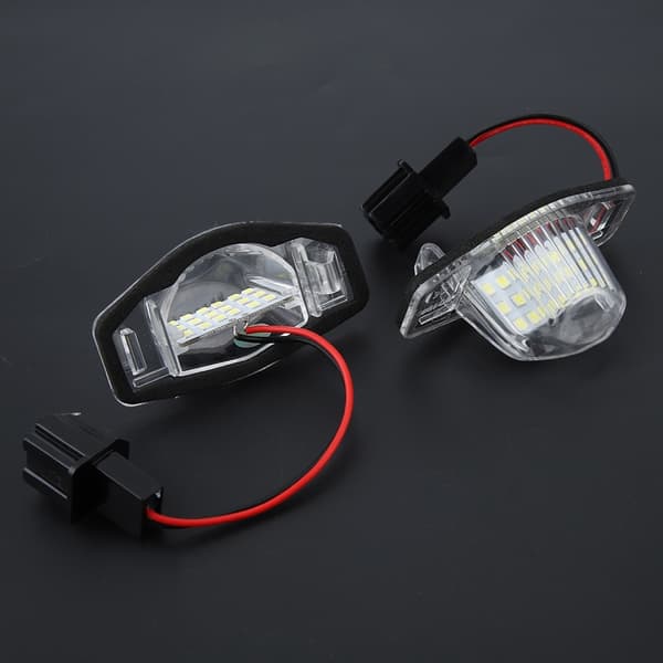 2st 18 LED Vänster & Höger Bilskyltbelysning för Honda Fit / Jazz 2002-2014