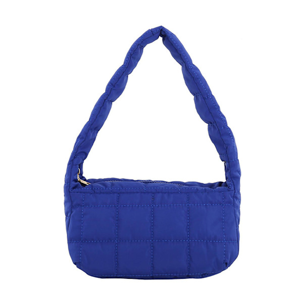 Liten Tote Bag for Kvinner, Jentegitter Underarm Bag, Topphåndtak Skuldervesker Gave Blå