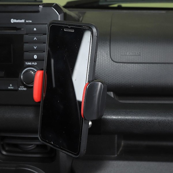 Mobiltelefonholder for Jimny bil, støtte for 2019 2020 2021, svart [DB] black
