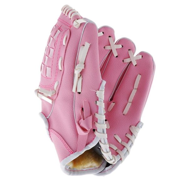 11,5 tommer rosa fortykket baseball fielding hanske Premium softball hanske for sport Nybegynnere Leke Trening Voksen