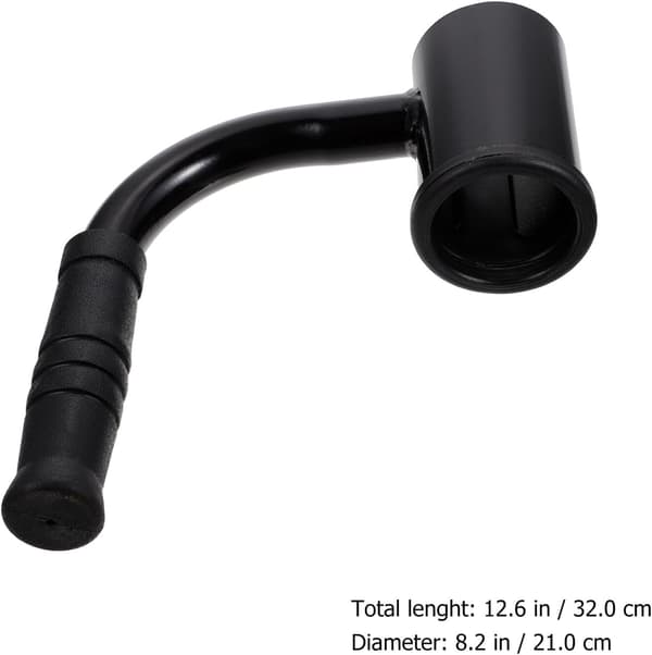 Shaped Handle Barbell Handle Robust Training Pull Bar Training Bar Back Pull Equipment Gym Accessories