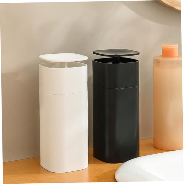 2-pack tryckpumpsdispenser, påfyllningsbar handtvålsdispenser, läckagesäkra tomma flaskor