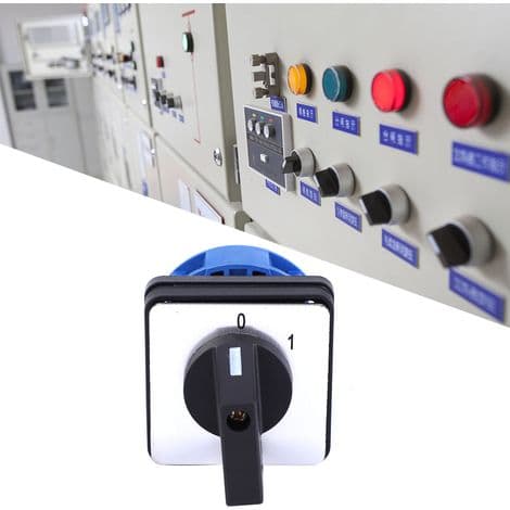 Universal Rotary Switch 690V 25A 2 Positions with Cam