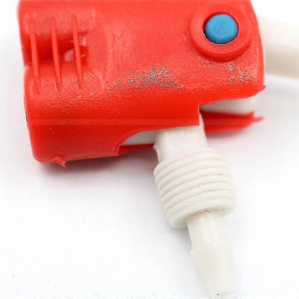 2st Cykelbollar Uppblåsningsventiladapter Handluftpumpmunstycke Hem Utomhustillbehör (röd)