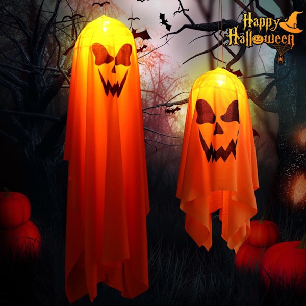 LargeStyle 1 Sisä- ja ulkokoriste Halloween-haamuvalot Vakaat jouluvalot LargeStyle 1
