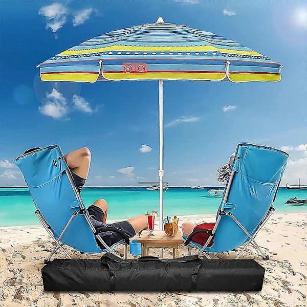 57 tommer opbevaringstaske til terrasseparaplyer, nylon strandparaply